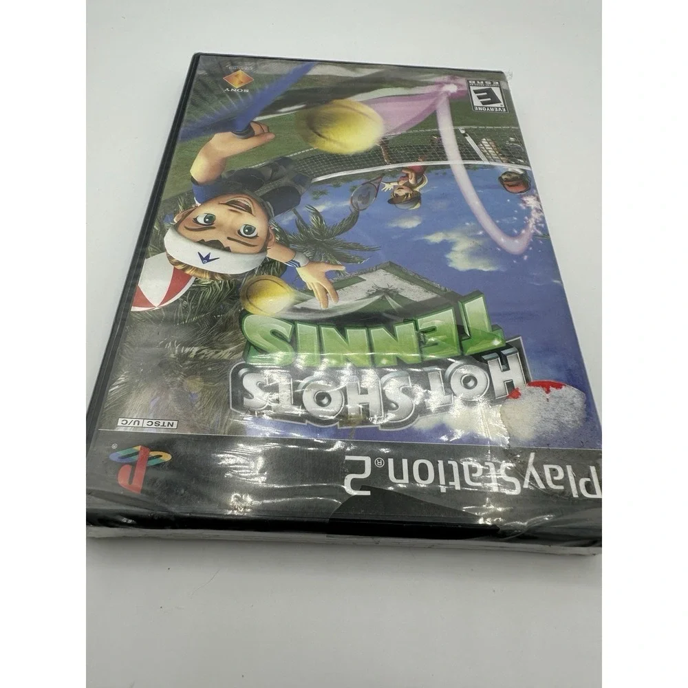 Hot Shots Tennis PS2 Sony PlayStation 2 Black Label Shrink Wrapped NTSC - New